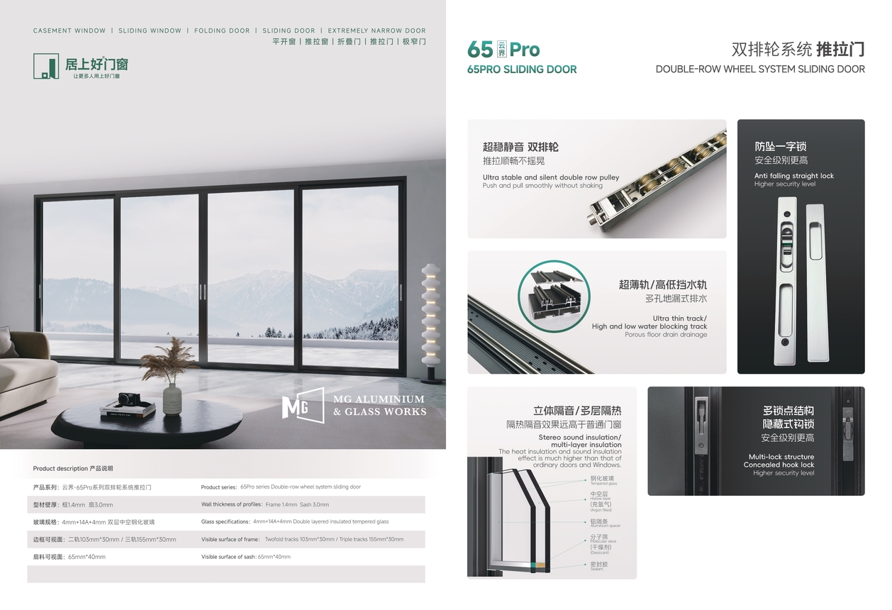 65 Pro Smart Sliding Door